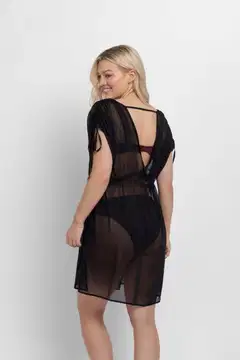 Dorina naisten rantakaftaani Sabrina FXKF0001 - BLACK - 3