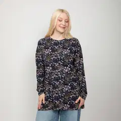 Muumi naisten tunika Sonja Esikko 592209 - tummansininen - 5