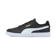 Puma miesten vapaa-ajan jalkine Shuffle Black - Black-White-Team G - 7