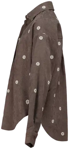 Hailys lasten paitapusero - brown flower - 2