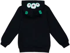 Ciraf lasten collegehuppari monster 25PC263303 - black - 3