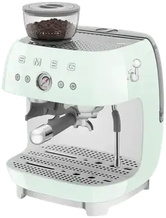 Smeg espressokeitin myllyllä mintunvihreä EGF03PGEU - 6