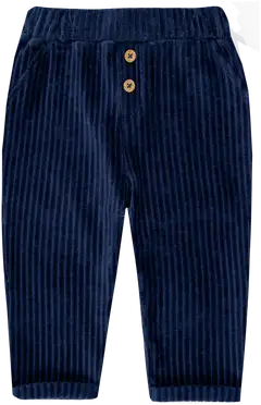 TEX BABY vauvojen housut vakosamettiveluuria I990827 - NAVY 3 - 1