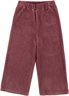 TEX nuorten joustosamettihousut I968451 - MAUVE DARK - 1