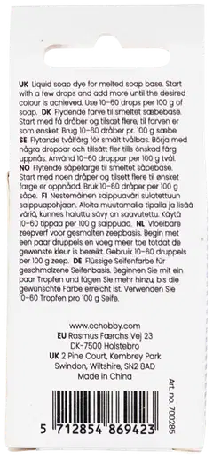 Creativ Company saippuaväri, laventeli, 10 ml - 3