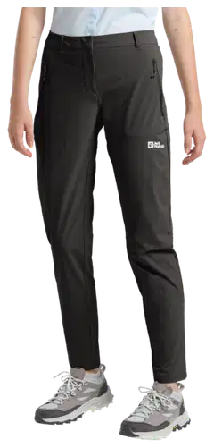 Jack Wolfskin naisten housut Hikeout - BLACK - 8