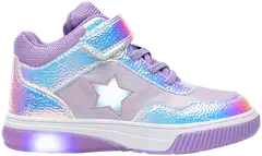 Dinsko lasten vilkkukengät Jona Bling Shiny - Lilac - 1