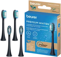 Beurer SC 4 kpl Premium White vaihtoharjoja sonic-sähköhammasharjaan - 4