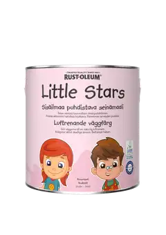 Rust-Oleum Little Stars Sisäilmaa puhdistava Seinämaali 2,5L Ruusunpeti - 1