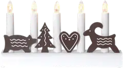 Star Trading kynttelikkö Gingerbread - 1
