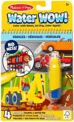 Melissa&Doug Water Wow! vesimaalaussetti, erilaisia - 2