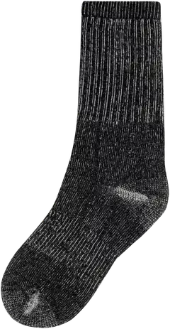 Luode12 unisex paksut retkeilysukat merinovilla ODSL302602 - Black ink - 1