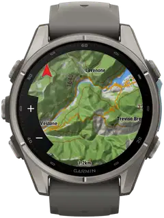 Garmin Fenix 9 43 mm titaani- ja kivenharmaa urheilukello - 3