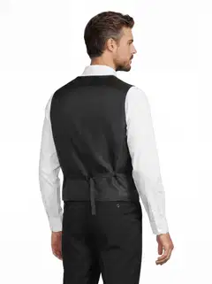 London Fog miesten pukuliivi, regular 2010LF091 - Black - 3