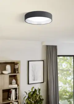 Kattovalaisin PALOMARO 2 3x3,6W LED 3000K 960lm IP20 antrasiitti/hopea - 3