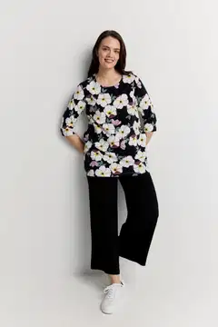 Finlayson naisten trikootunika Ruusa - Multicolor - 2