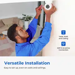 Imilab C22 3K WiFi -valvontakamera sisäkäyttöön CMSXJ60A - 9