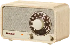 Sangean WR-8 Bluetooth pöytäradio, vaalea tammi - 1