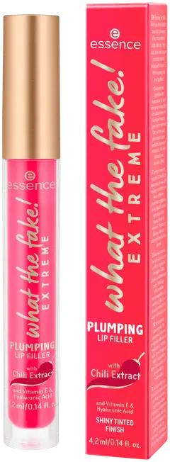 essence what the fake! EXTREME PLUMPING LIP FILLER huulikiilto 4,2 ml - Punainen - 4