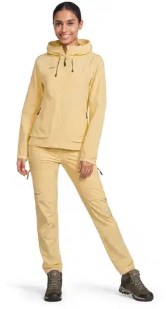 Luode12 naisten retkeilytakki loose-fit 223L112660 - golden haze - 4