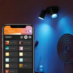 Philips Hue Fugato -kohdevalaisin 4.2W 2000-6500K 800LM musta - 8
