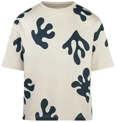 Kokonoko lasten kuvioitu t-paita N58887-37 - Off white - 1