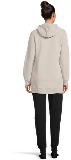 House naisten pitkä collegetakki Terry - Moonbeam - 3