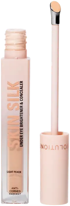 Revolution Skin Silk Radiant kirkastava silmänalusseerumi 4ml - LIGHT PEACH - 1