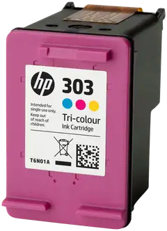 HP mustepatruuna 303 - kolmiväri - 2
