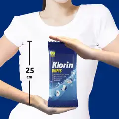 Klorin puhdistusliinat valkaisuaineella 90 kpl - 4