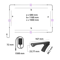 Philips Smart Lighting Screen Sync Kit televisioille 55"-65" - 3