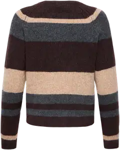 B.young naisten neulepusero Byotaja - Java Melange Stripe - 2