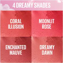 Maybelline New York Cloudtopia 16H Huuli- & Poskimousse 5 Coral Illusion 5 g - Dreamy Dawn - 4
