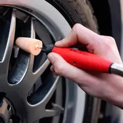 Maxshine MN01 minikiillotuskone – 5/8" liitäntä, joustava varsi, tarkkaan kiillotukseen ahtaisiin paikkoihin, mukana 20 tarviketta ja säilytyslaukku - 3