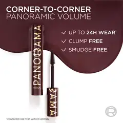 L'Oréal Paris Volume Million Lashes Panorama Chromatic Maskara 9,9 ml - Bordeaux Cashmere - 5