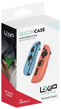 Lexip Silicon cases for Joycons sininen & punainen, Nintendo Switch 2 - 6