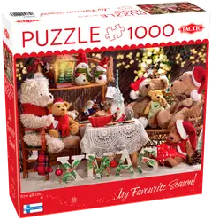Tactic palapeli Teddy Bear Family 1000 palaa - 1