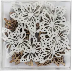 Pikkupuukoriste perhonen 24 kpl - 4