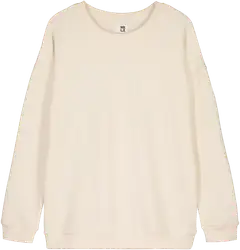 WKLY. naisten collegepusero 213W000112 - Off white - 1