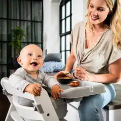 Hauck tarjotin syöttötuoliin Alpha Tray harmaa - 29