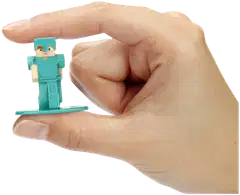 Jada Minecraft keräilyhahmot, 4 cm, metallia (die-cast), 18 kpl/pakkaus - 8