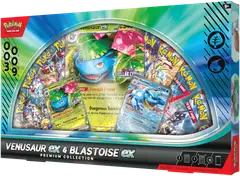 Pokémon Venusaur EX & Blastoise EX Premium Collection - 2