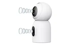 Imilab C30 Dual 3K+3K WiFi -valvontakamera kahdella objektiivilla sisäkäyttöön CMSXJ111A - 7