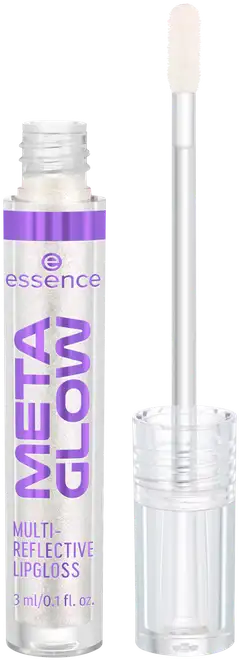 essence META GLOW MULTI-REFLECTIVE LIPGLOSS 01 Cyber Space 3 ml - 1