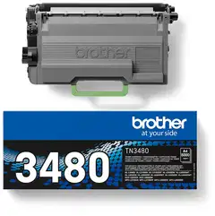 Brother laservärikasetti TN-3480 musta - 3