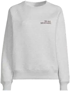 WKLY. naisten collegepusero 213W282692 - Lt. grey mel. - 2