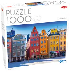Tactic Palapeli Puzzle Lovers Stortorget in Sweden 1000 palaa - 1