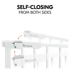 Hauck turvaportti Clear Step Autoclose 2 Set - 7