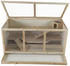 Trekker hamsterin häkki 116x60x58 cm puinen - 3