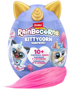 Rainbocorns pehmokissa Kittycorn Surprise, erilaisia - 2